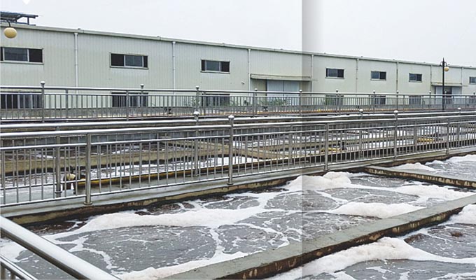 In ten thousand households in jiangxi leisure products characteristic industrial park industrial wastewater treatment plants